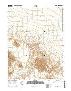 Elephant Knoll 2014 topographic map thumbnail