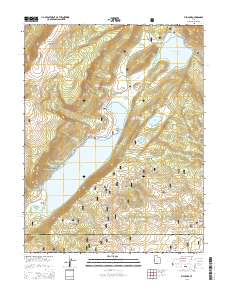 Fish Lake 2014 topographic map thumbnail