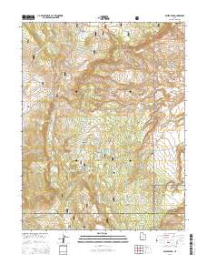 Geyser Peak 2014 topographic map thumbnail