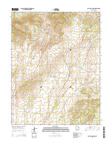 Dry Willow Peak 2014 topographic map thumbnail