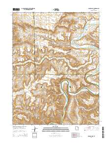 Duches Hole 2014 topographic map thumbnail