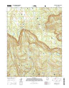 Deer Creek Lake 2014 topographic map thumbnail