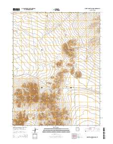 Desert Mountain Pass 2014 topographic map thumbnail