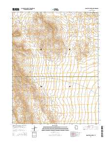 Granite Mountain 2014 topographic map thumbnail