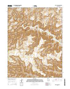 Jenny Canyon 2014 topographic map thumbnail