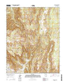 Hildale 2014 topographic map thumbnail