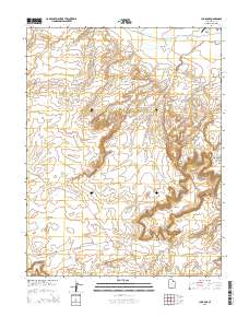 Jug Rock 2014 topographic map preview