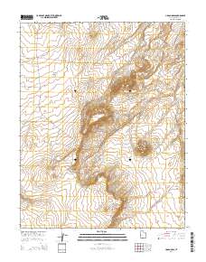 Hogan Mesa 2014 topographic map thumbnail