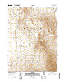 Hogup Bar 2014 topographic map thumbnail