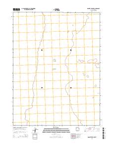 Granite Peak NW 2014 topographic map thumbnail