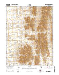 Headlight Mountain 2014 topographic map thumbnail