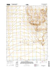 Kelton Pass SE 2014 topographic map thumbnail