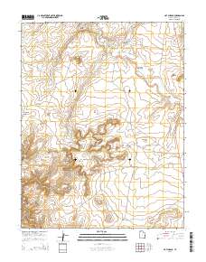 Hatch Rock 2014 topographic map thumbnail