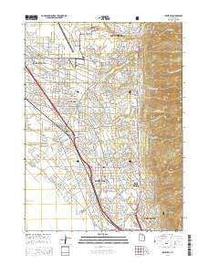 Kaysville 2014 topographic map thumbnail