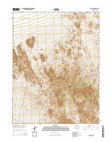 Keg Pass 2014 topographic map thumbnail