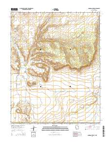 Johnson Lakes 2014 topographic map preview