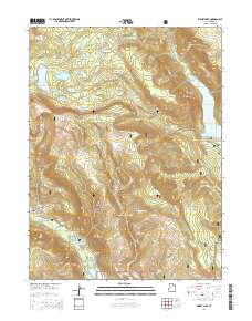 Kidney Lake 2014 topographic map thumbnail