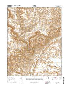 Hunt Draw 2014 topographic map thumbnail