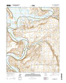 Halls Crossing 2014 topographic map thumbnail