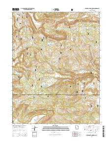 Heliotrope Mountain 2014 topographic map preview