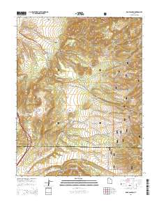 Kane Canyon 2014 topographic map thumbnail