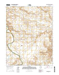 Green River SE 2014 topographic map thumbnail