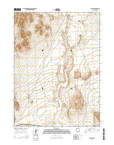Lucin NW 2014 topographic map thumbnail