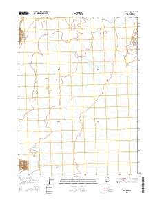 Miry Wash 2014 topographic map preview