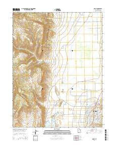 Manti 2014 topographic map thumbnail