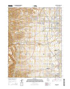 Copperton 2014 topographic map thumbnail