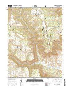 Mahogany Point 2014 topographic map thumbnail