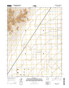 Milford Flat 2014 topographic map thumbnail