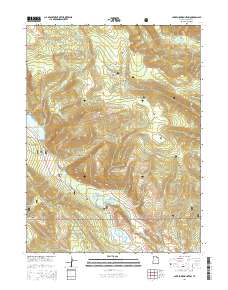 Lake Fork Mountain 2014 topographic map thumbnail