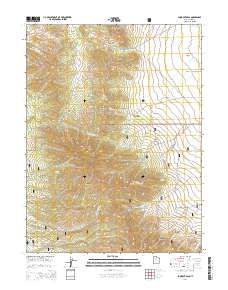 Lookout Pass 2014 topographic map thumbnail