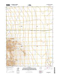 Lime Mountain 2014 topographic map thumbnail