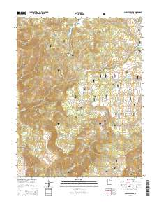 Marysvale Peak 2014 topographic map thumbnail