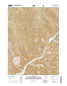 Lost Creek Dam 2014 topographic map thumbnail
