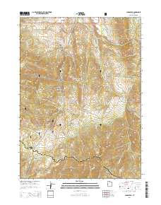 James Peak 2014 topographic map thumbnail