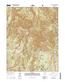 Mount Linnaeus 2014 topographic map thumbnail