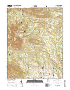 Mount Peale 2014 topographic map thumbnail