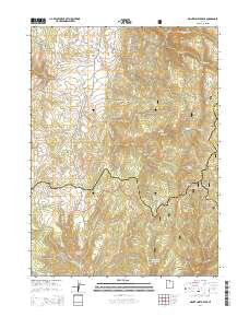 Monte Cristo Peak 2014 topographic map thumbnail