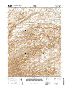 Myton SE 2014 topographic map thumbnail