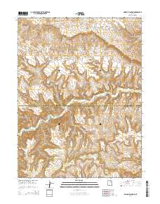 Pinnacle Canyon 2014 topographic map thumbnail