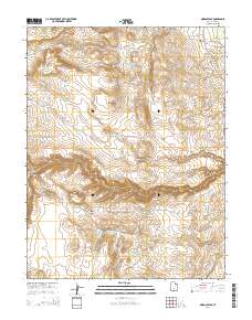 Moroni Peak 2014 topographic map thumbnail