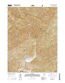 Mountain Dell 2014 topographic map thumbnail
