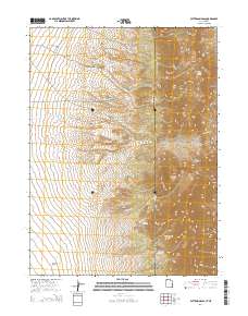 Patterson Pass 2014 topographic map preview