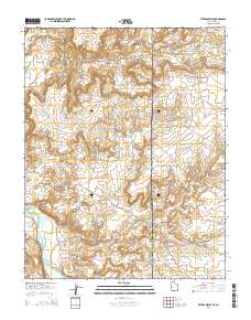 Peters Nipple 2014 topographic map thumbnail