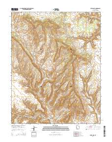 Petes Cove 2014 topographic map thumbnail