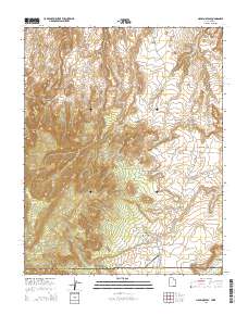 Navajo Begay 2014 topographic map thumbnail