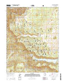 Navajo Lake 2014 topographic map thumbnail